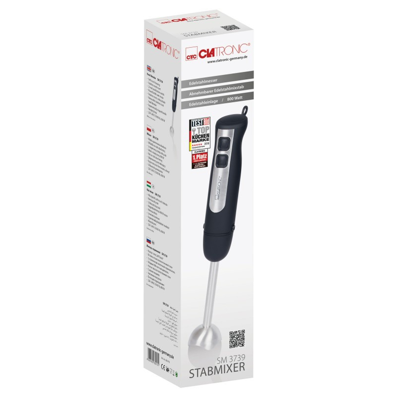 Погружной блендер Clatronic SM 3739 800 Вт - Зображення 9