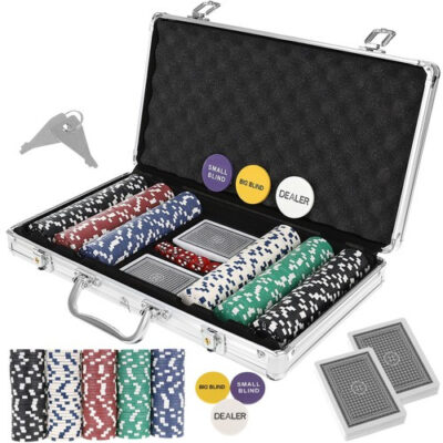 Покерный набор 300 жетонов в чемодане Poker 300 HQ  23528