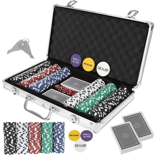 Покерный набор 300 жетонов в чемодане Poker 300 HQ  23528