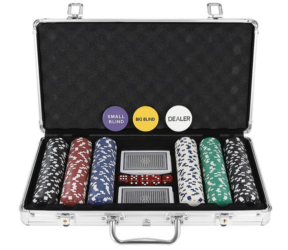 Покерный набор 300 жетонов в чемодане Poker 300 HQ  23528 - Зображення 3