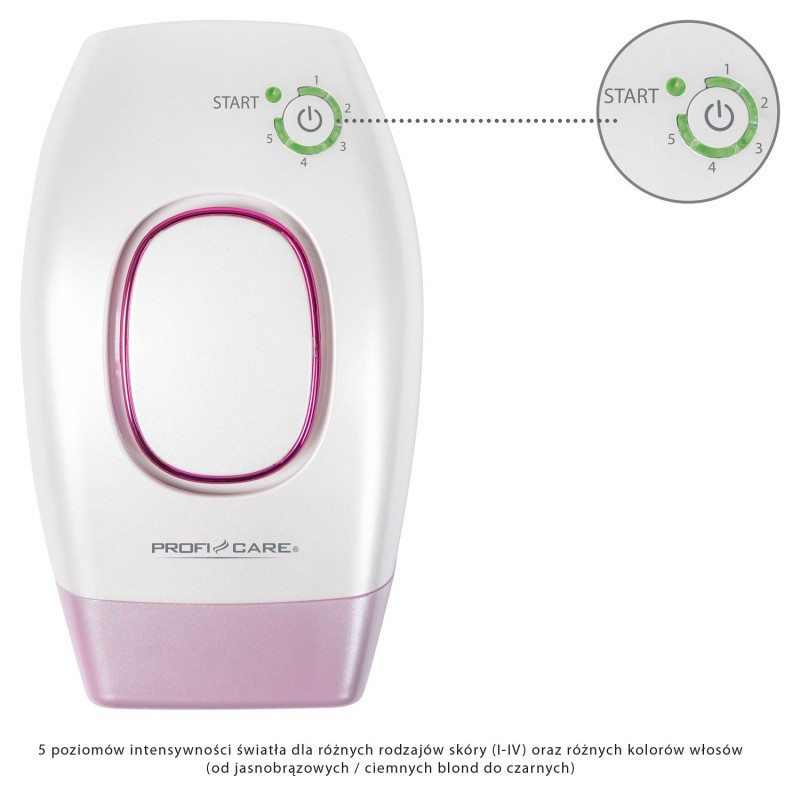 Эпилятор лазерный ProfiCare PC-IPL 3024 фотоэпилятор - Зображення 2