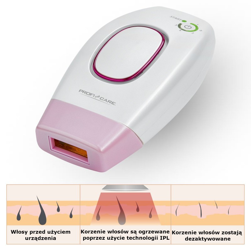 Эпилятор лазерный ProfiCare PC-IPL 3024 фотоэпилятор - Зображення 4