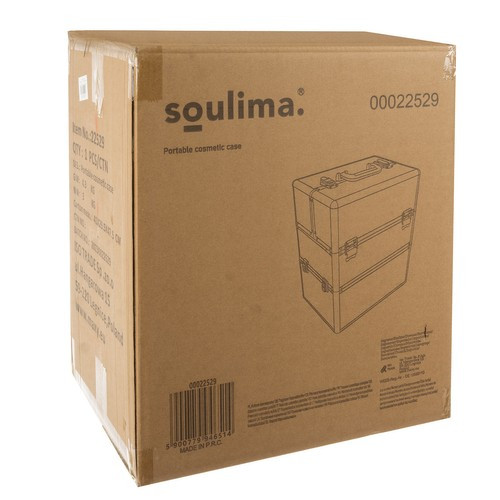 Косметичка органайзер кейс для косметики XL Soulima 22529 - Зображення 10