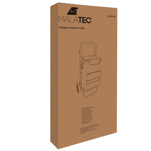 Складная транспортная тележка 30 кг Malatec 23187 Польша - Зображення 2