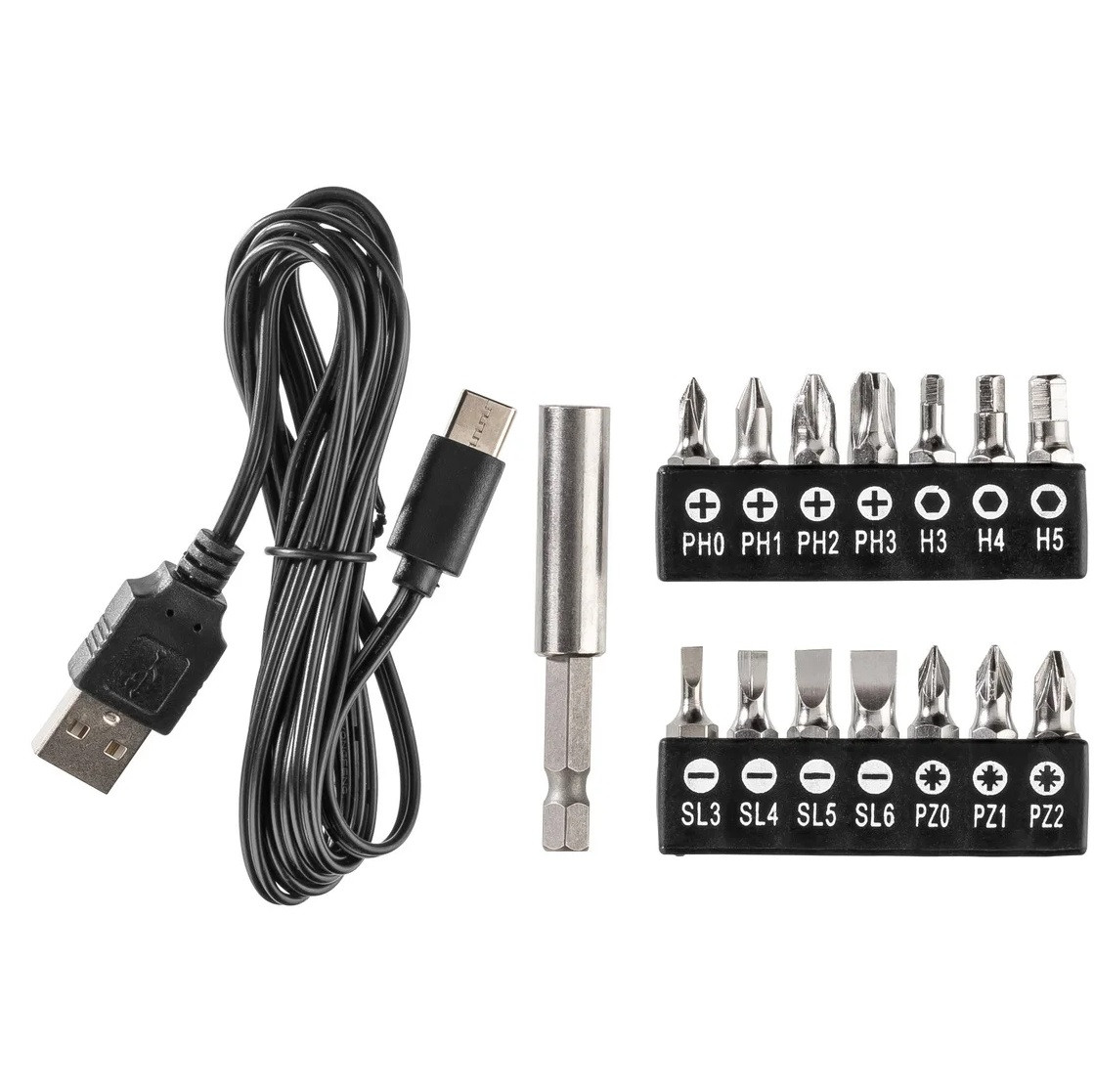 Аккумуляторная отвертка Parkside PAS 4 D7 шуруповерт с насадками 4 V, 1500 mAh, 10 Nm, Германия - Зображення 8
