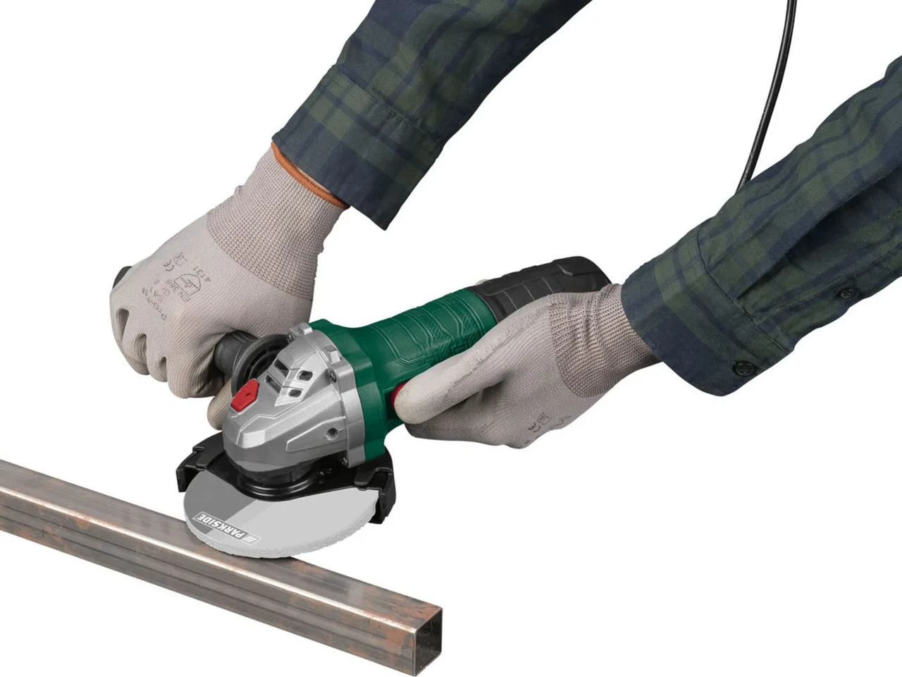 Угловая шлифовальная машина болгарка Parkside PWS 115 B2 750 Вт Германия - Зображення 9