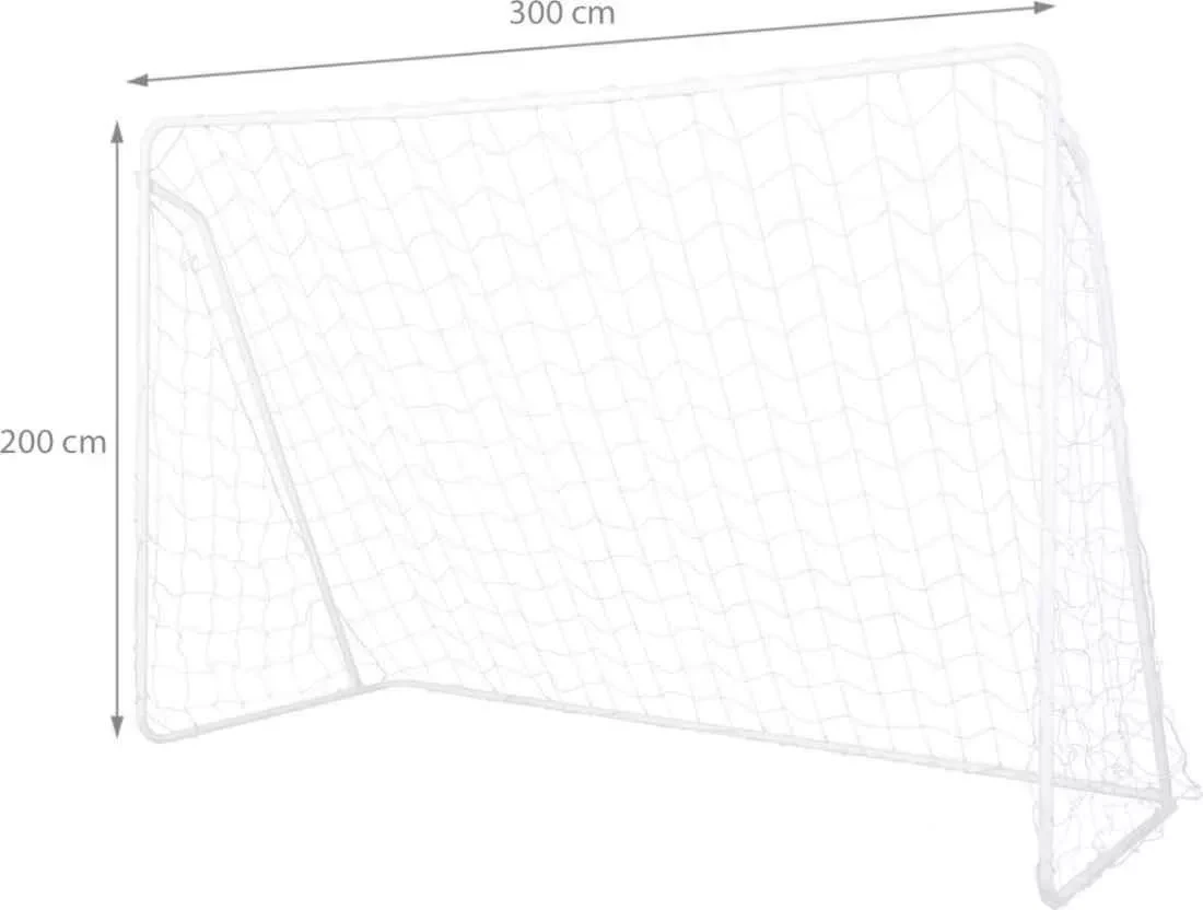 Портативные футбольные ворота с сеткой Nils NT8830 300×200×120 cm - Зображення 6