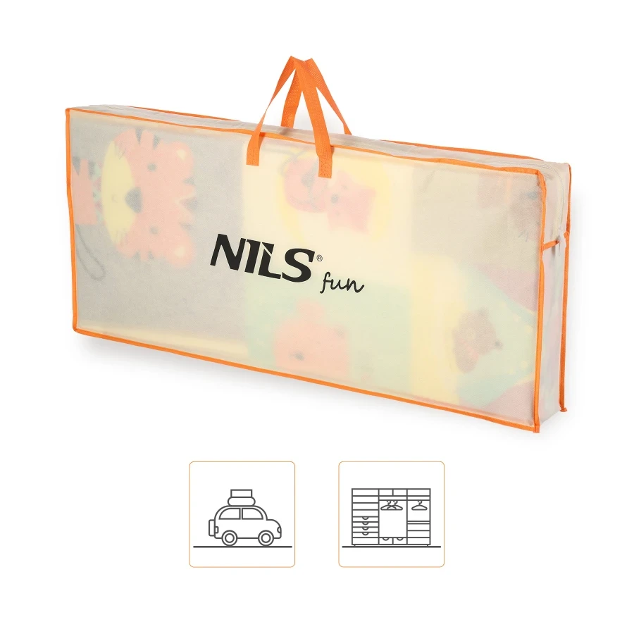Детский складной коврик Nils Fun Zoo MD04 195x180 см - Зображення 8
