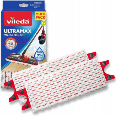 Насадка для швабры Vileda Ultramax плоская 2 ШТ.