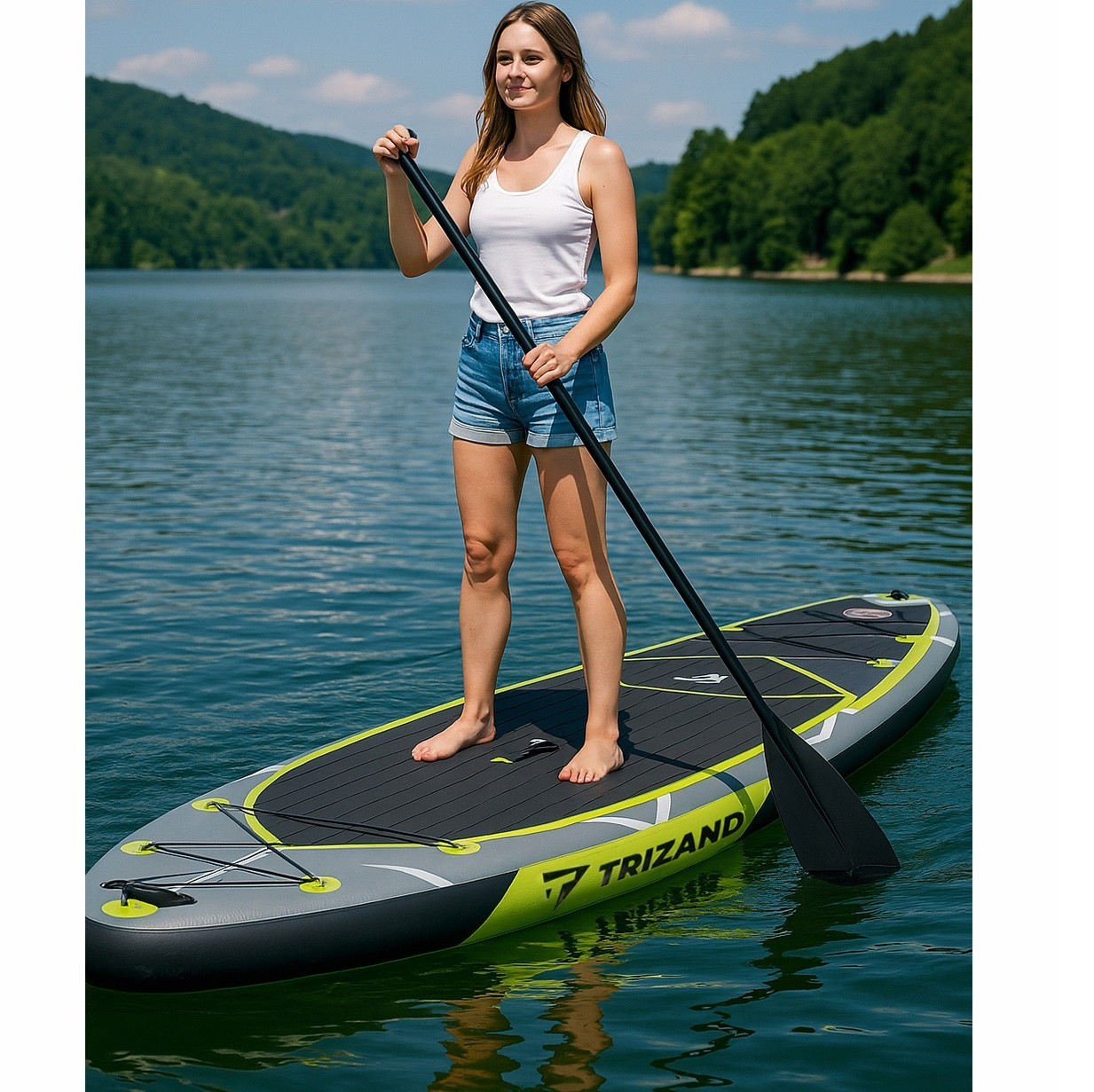 SUP доска 335см Trizand 25260 с аксессуарами сапборд сап доска - Зображення 2