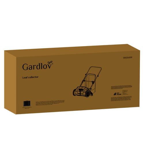Садовый сборщик листьев Gardlov 26309, ручной, 100 л - Зображення 2