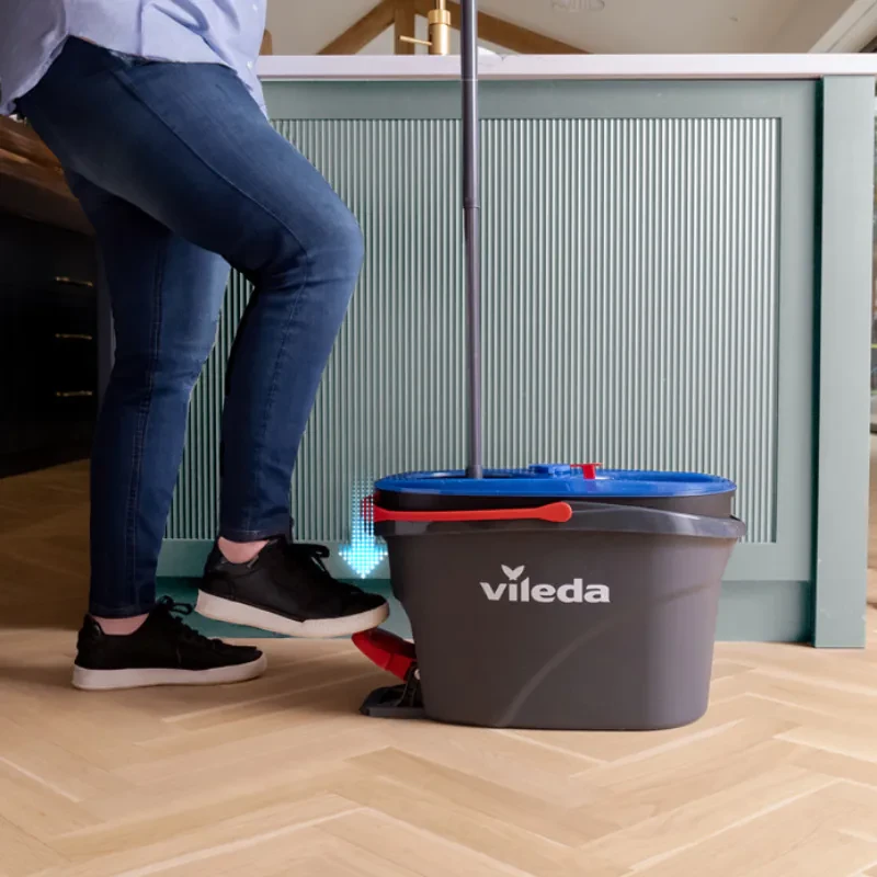 Набор для уборки Vileda H2prO двухкамерная технология ведра НОВИНКА 2025 - Зображення 3