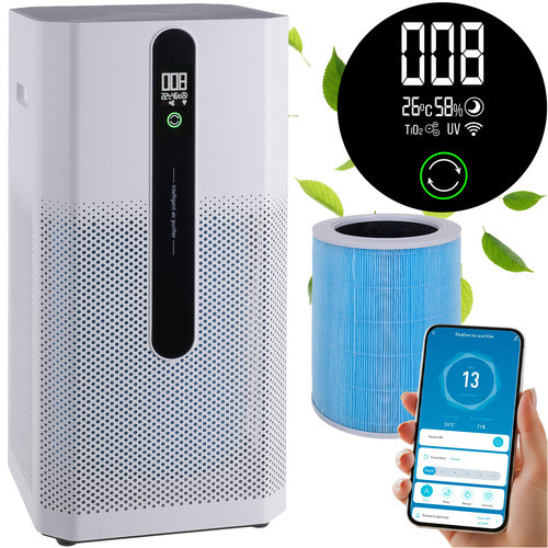 Очиститель воздуха Ioniqs Ruhhy 26816 фильтр Hepa Wi-Fi