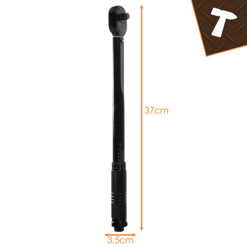 Динамометрический ключ 3/8 7-112 Нм Bigstren 26079 - Зображення 2