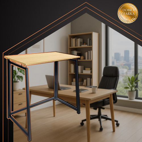 Раскладной компактный деревянный стол Ruhhy 26116 Loft - Зображення 3