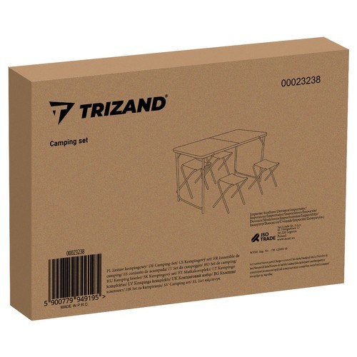 Набор для кемпинга Trizand 23238 стол и 4 кресла с чехлом - Зображення 10