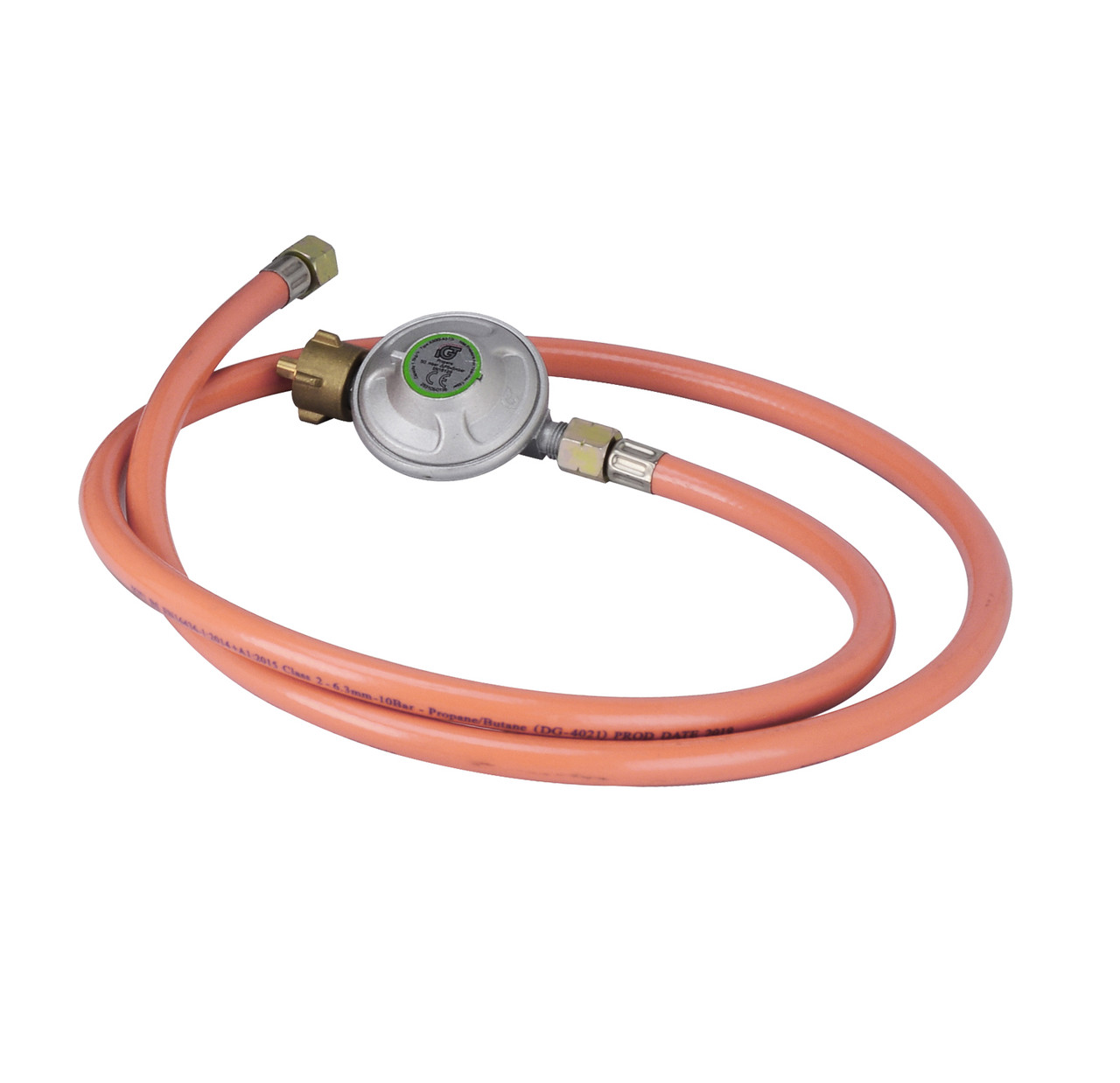 Газовый обогреватель DMS KGH-08 Germany 4.2 кВт с редуктором и шлангом (БЕЗ БАЛОНА) GREY - Зображення 2