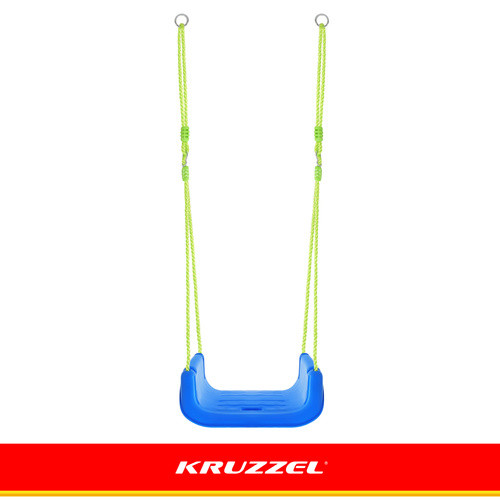 Детская качеля-трансформер 3-в-1 зелено-синяя Kruzzel 27358 - Зображення 7