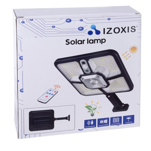 Солнечный уличный фонарь Izoxis 22736 датчик движения, пульт 220 LED - Зображення 2