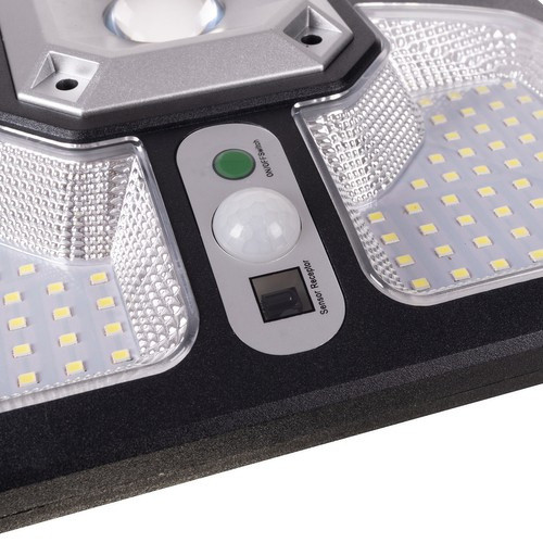 Солнечный уличный фонарь Izoxis 22736 датчик движения, пульт 220 LED - Зображення 7