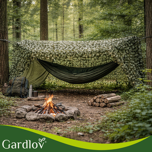 Камуфляжная маскирующая сетка 3x6 м Gardlov 27385 + 100 шт. стяжек - Зображення 5