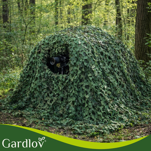 Камуфляжная маскирующая сетка 2x5 м Gardlov 27383 + 100 шт. стяжек - Зображення 4