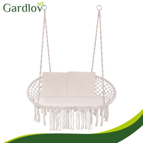 Качели "гнездо аиста" кремовая Gardlov 27379 - Зображення 5