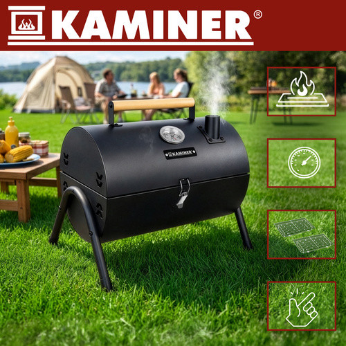 Садовый туристический мангал Kaminer 27322 38х30х40см - Зображення 3