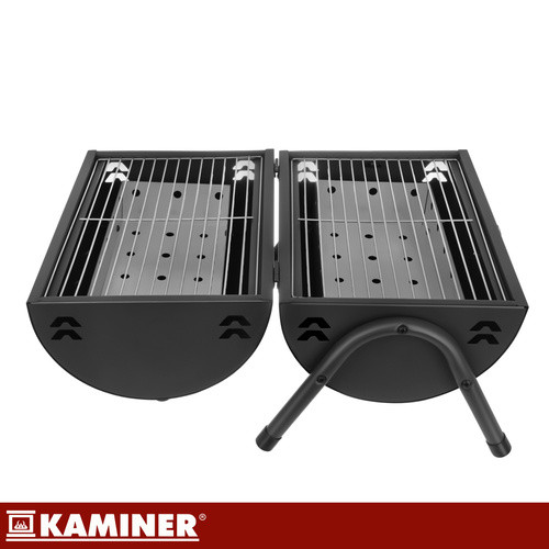 Садовый туристический мангал Kaminer 27322 38х30х40см - Зображення 4