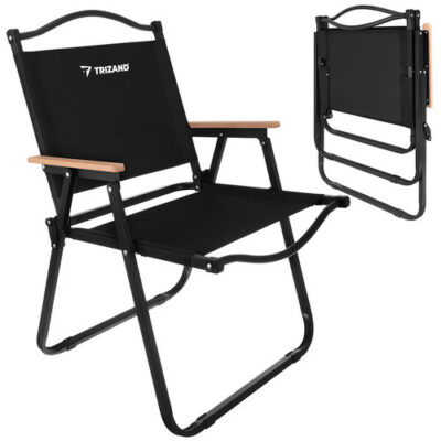Садовый стул 54x56x79 см черный Trizand 27552