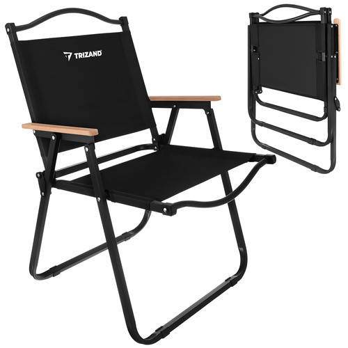 Садовый стул 54x56x79 см черный Trizand 27552