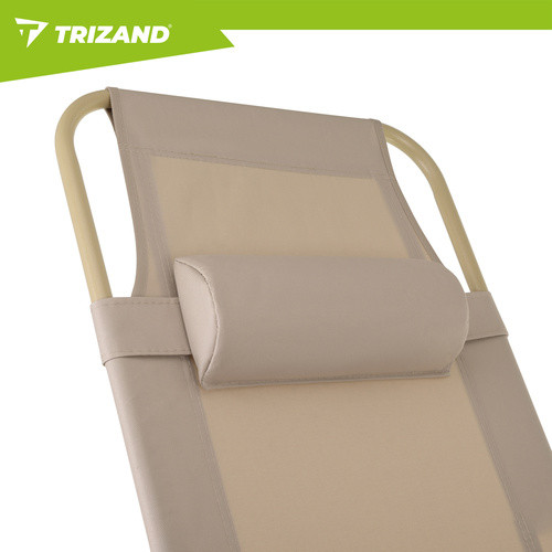 Складной садовый шезлонг 60x177x30 см Trizand 27553 - Зображення 5