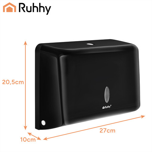 Диспенсер для бумажных полотенец Ruhhy 27714 Black - Зображення 3