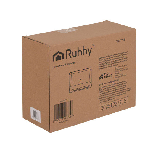 Диспенсер для бумажных полотенец Ruhhy 27715 White - Зображення 4