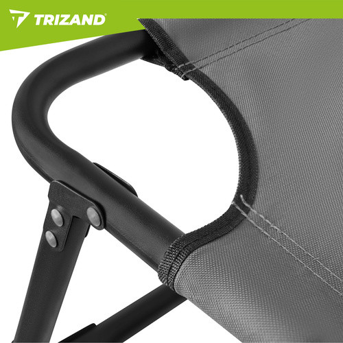 Складной садовый шезлонг 192x68x28 см Trizand 27633 - Зображення 3