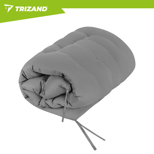 Складной садовый шезлонг 192x68x28 см Trizand 27633 - Зображення 9