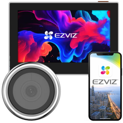 Умный Wi-Fi видеоглазок для дверей EZVIZ CP2 Full HD 1080p с аккумулятором