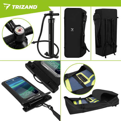 SUP доска 320см Trizand 27786 с аксессуарами сапборд сап доска 150 кг - Зображення 10